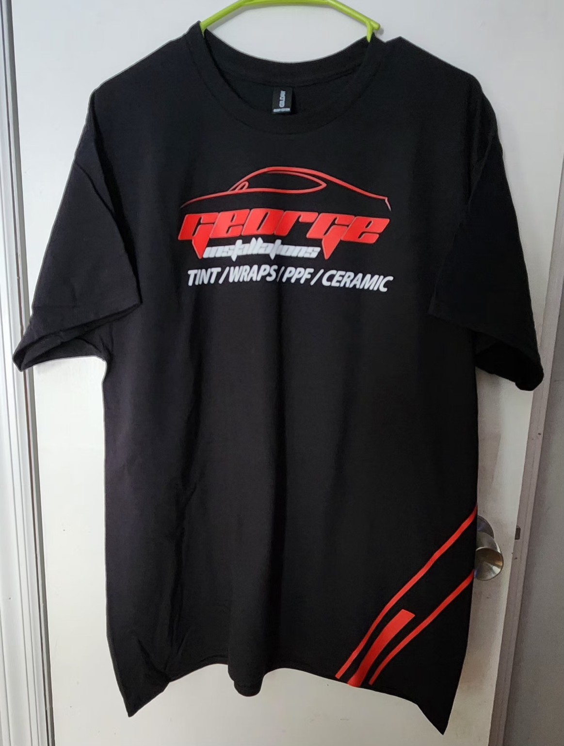 Curbside Car Care custom printed shirt