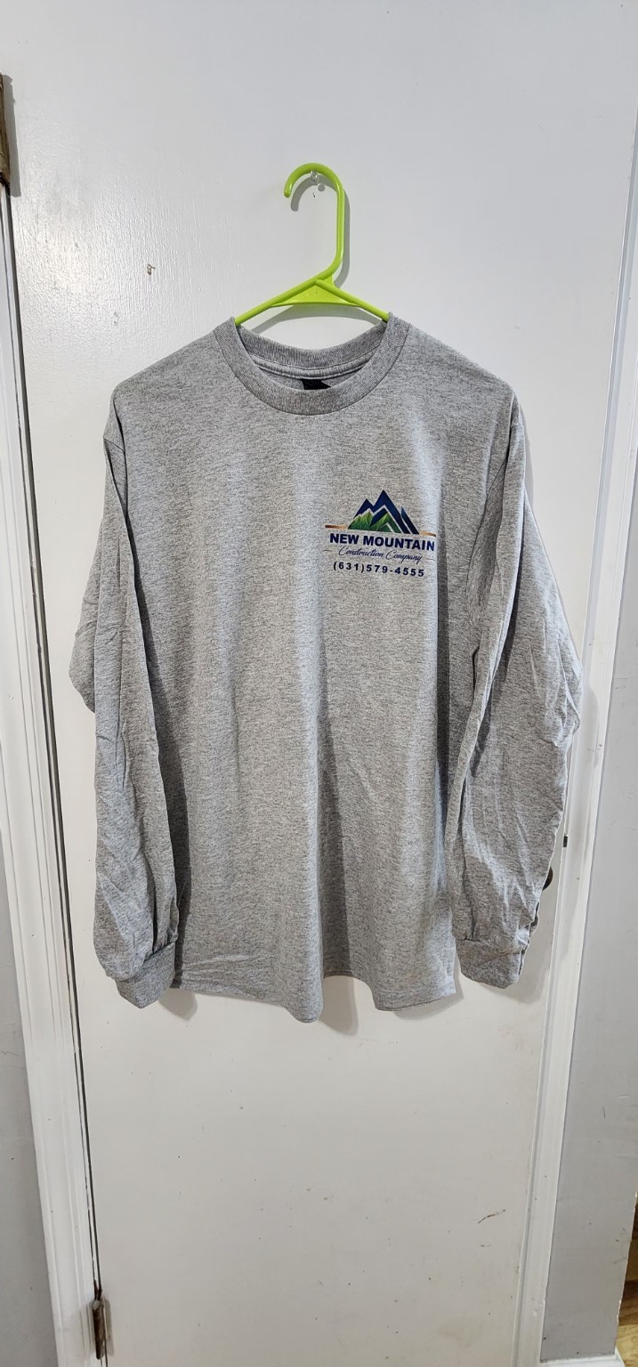 New Mountain shirt front