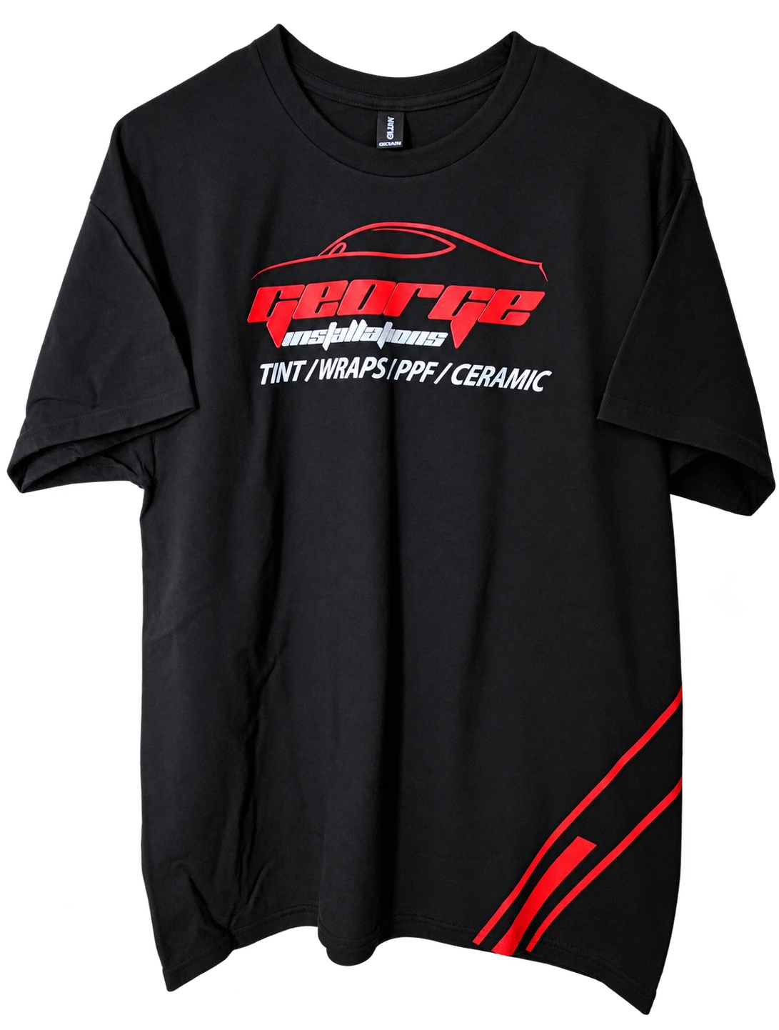 Custom branded shirt: Custom apparel