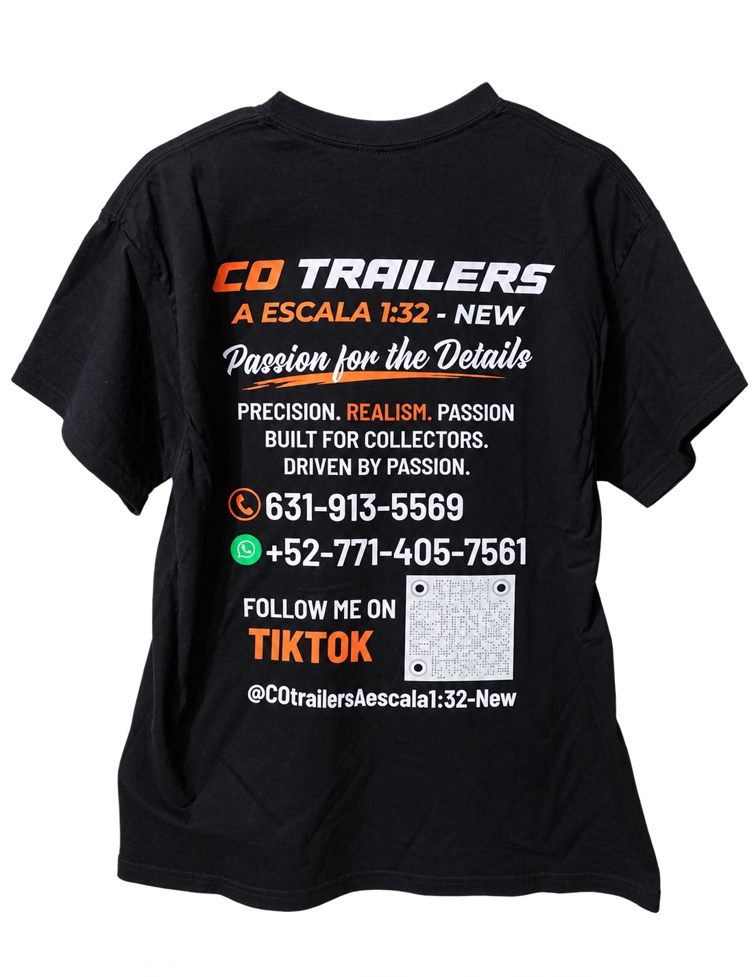 CO Trailers — Back: Custom apparel