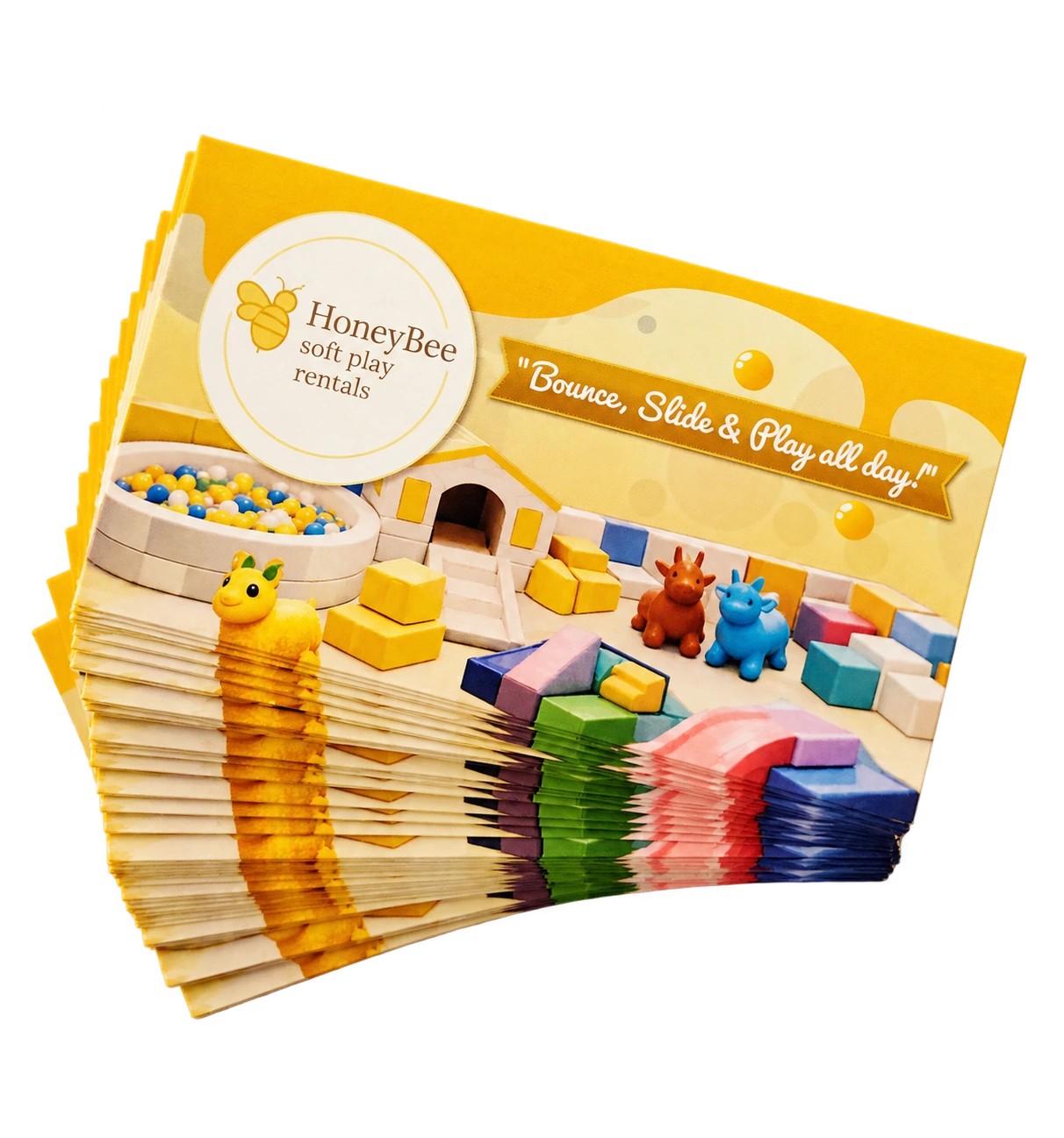 HoneyBee — Business cards front: Business printing