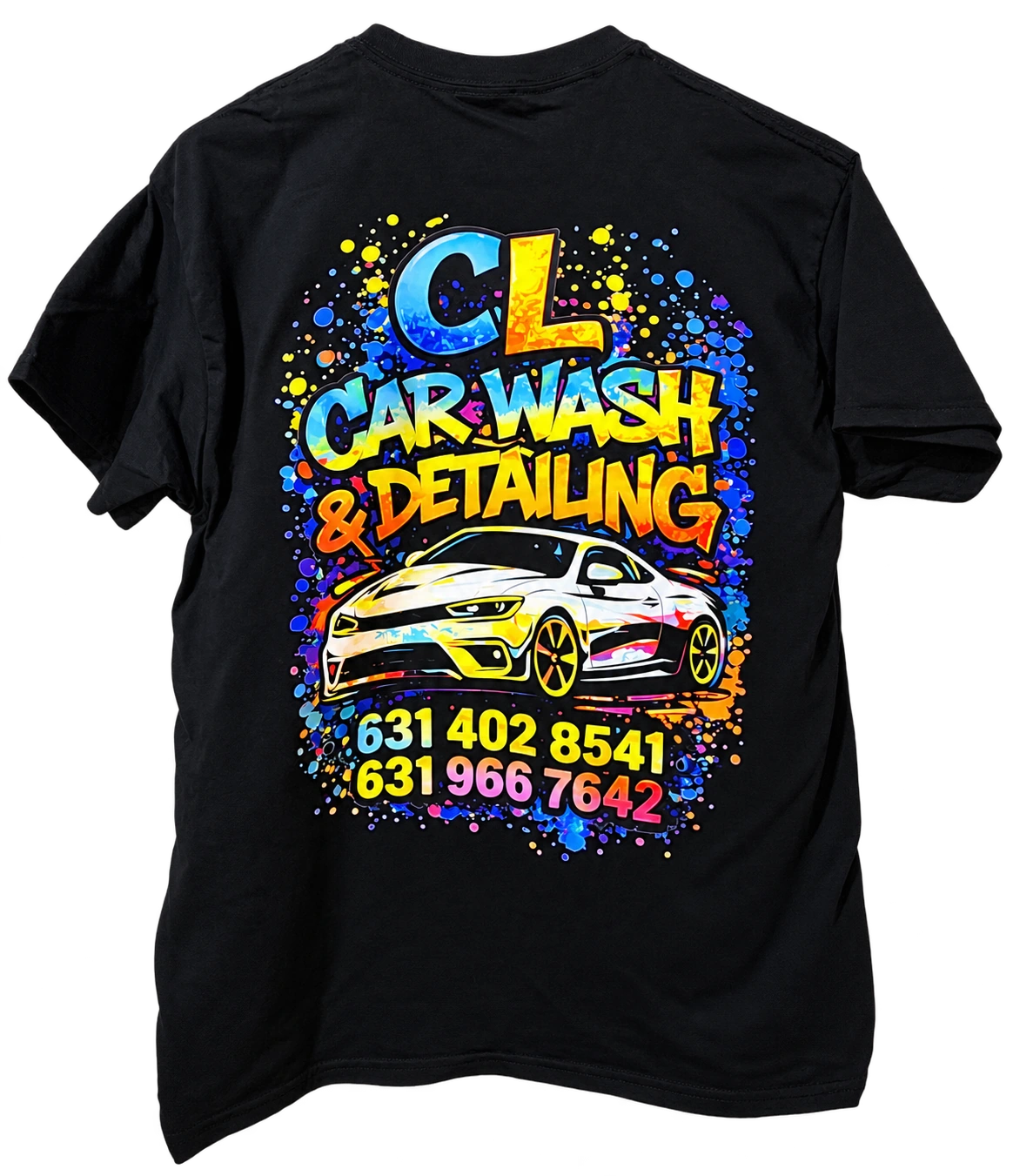 CL Carwash & Detailing — Shirt: Custom apparel