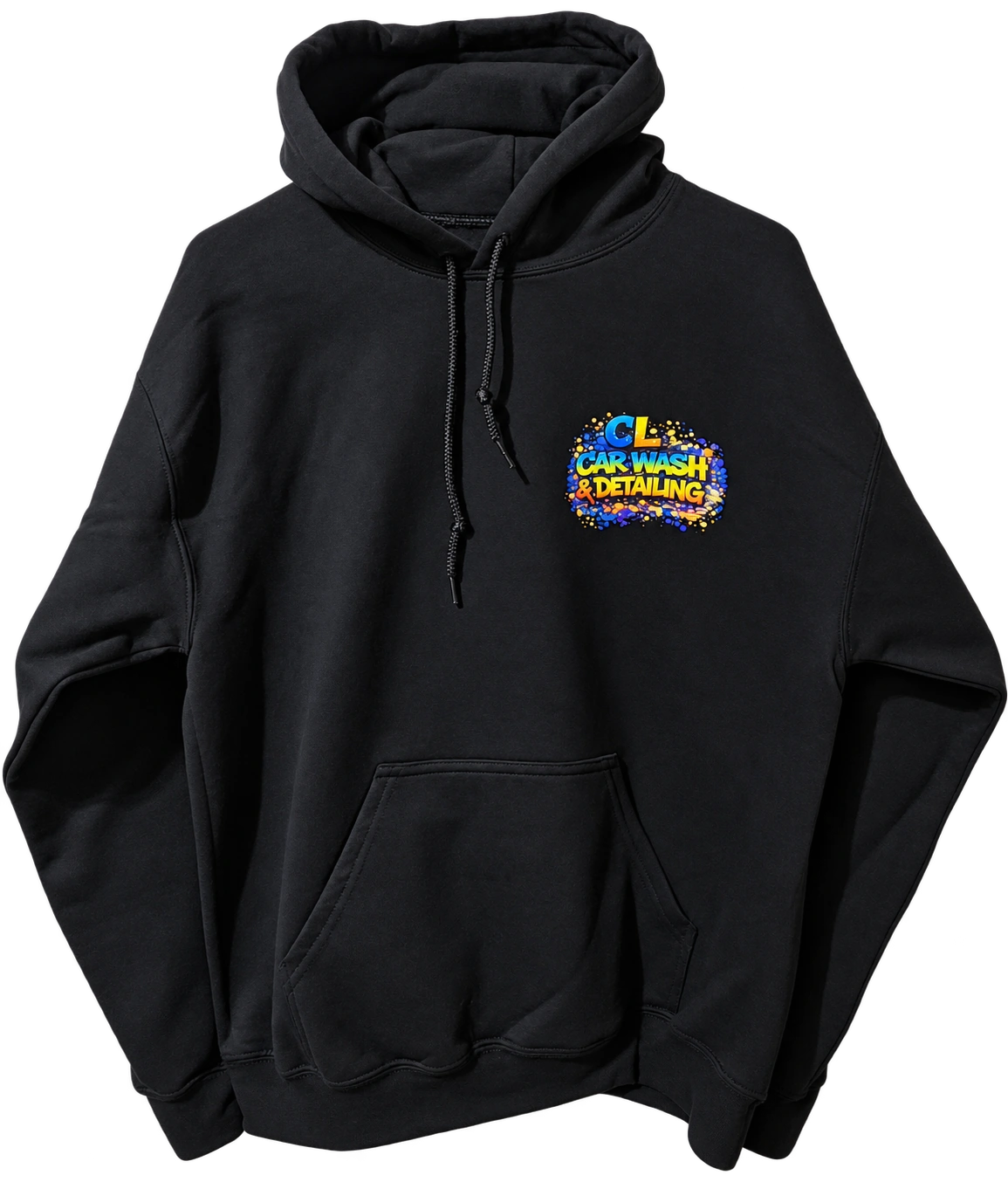 CL Carwash & Detailing — Hoodie front: Custom apparel