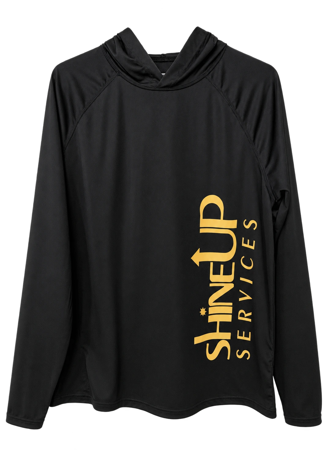 Shine Up Services — Hooded shirt: Custom apparel
