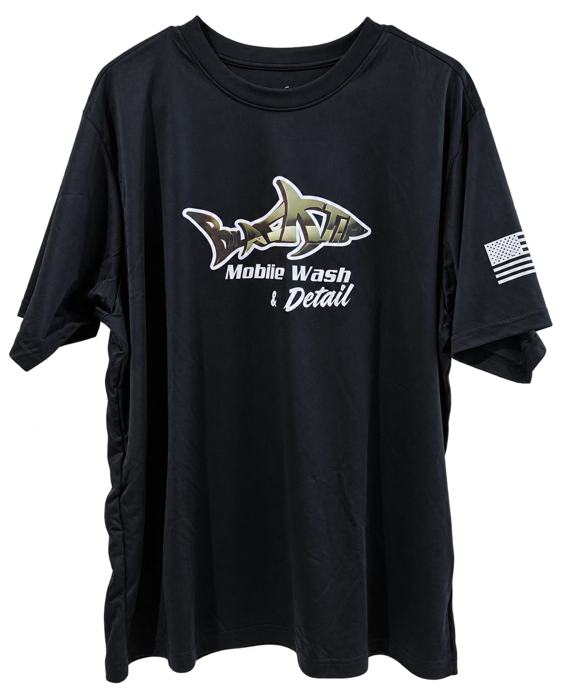 Mobile Wash & Detail — Shirt front: Custom apparel