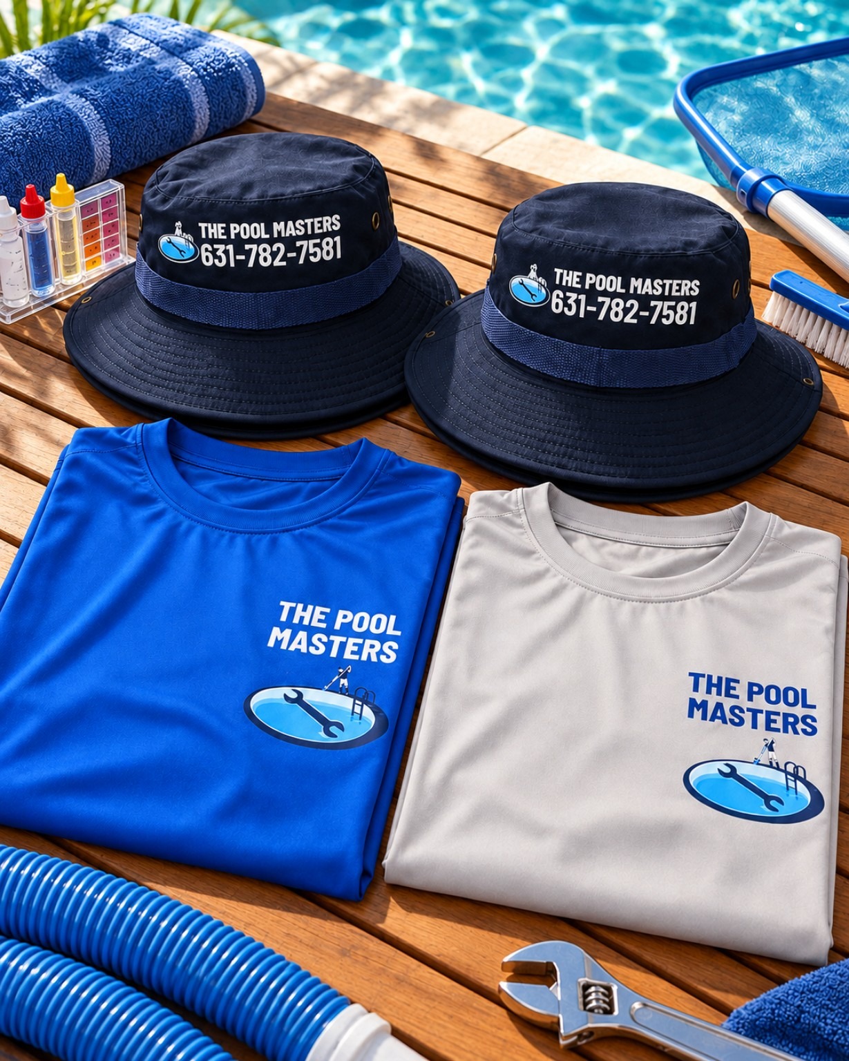 The Pool Masters: Custom apparel & hats