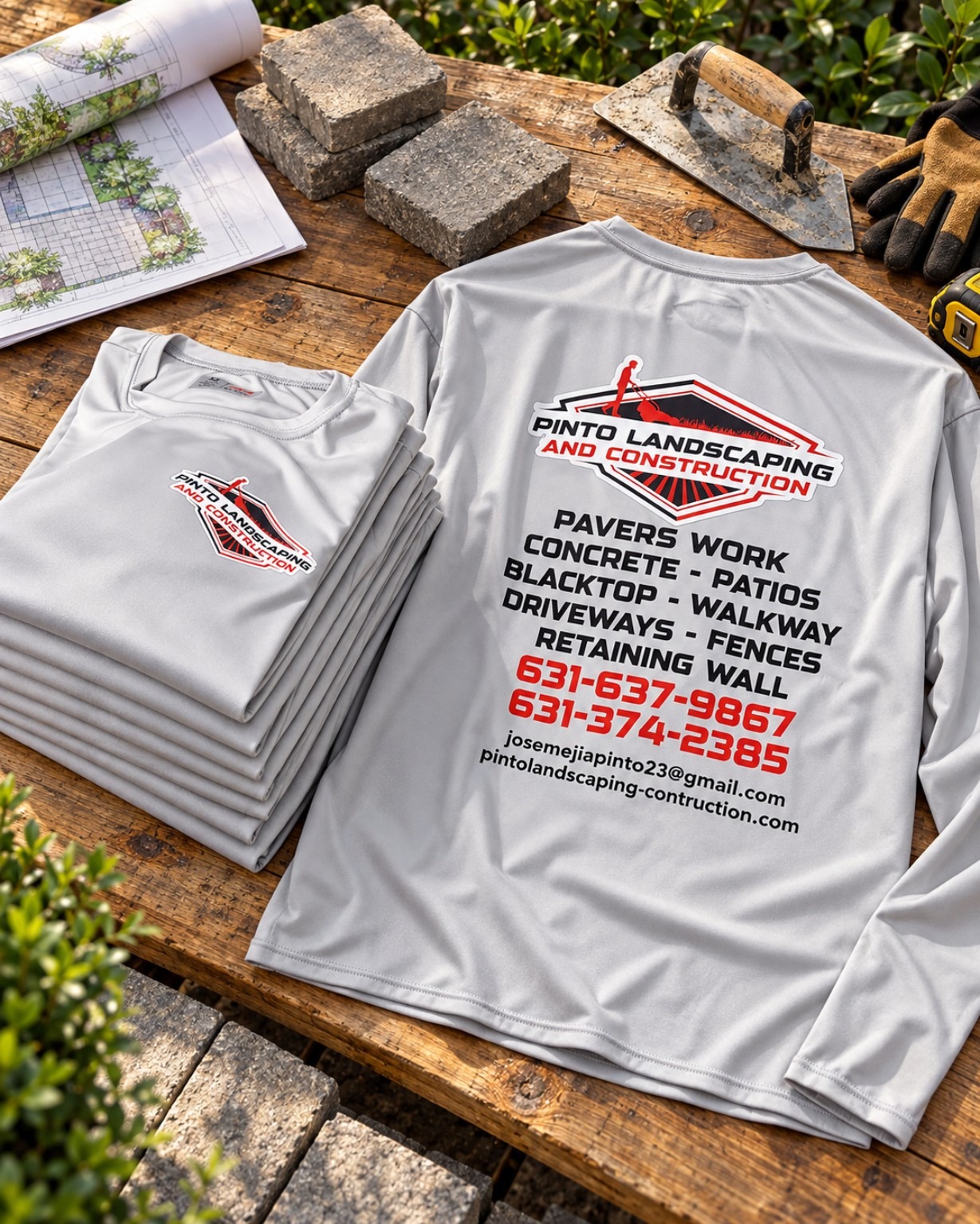 Pinto Landscaping: Custom apparel